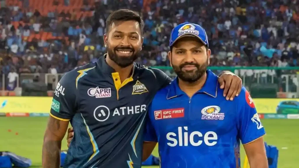 rohit sharma vs hardik pandya 