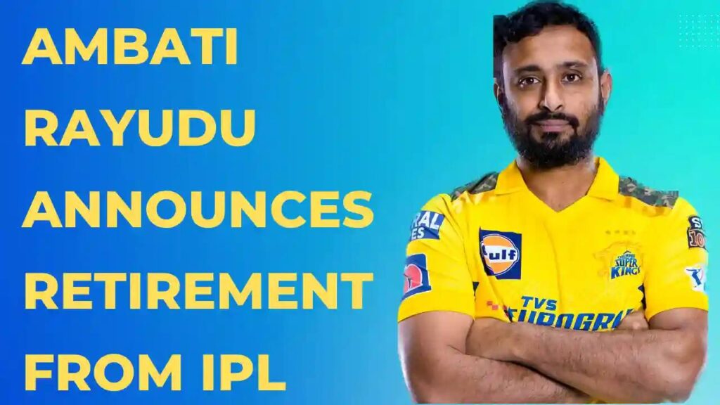CSK Batsman Ambati Rayudu
