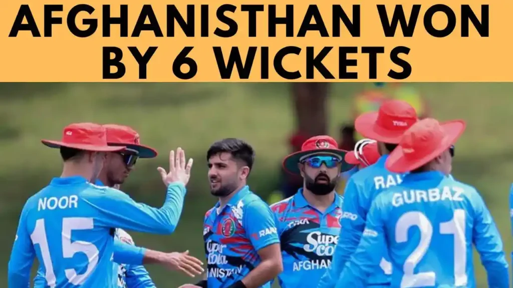 Sri Lanka vs. Afghanistan 1st ODI highlights 