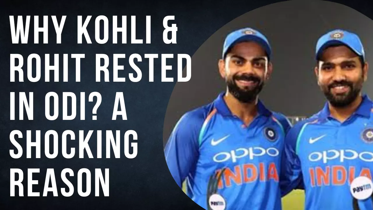 Virat Kohli and Rohit Sharma